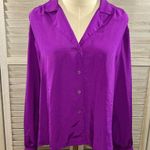 Krass&co SK &  Vintage Button Down Blouse Magenta-14 Photo 0