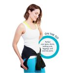 Booty Wrap by Kathy Kramer Black Size Large NWT Photo 1