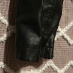 Lulus Vegan Leather Black Moto Style Jacket Photo 3