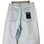 ZENA Jeans Light Blue Acid Wash Vintage High Waisted Tapered Retro Mom size 10 Photo 6