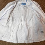 Draper James  RSVP XS Textured White Blazer Jacket Preppy Country Club Coastal Photo 6