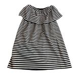 ZARA Strapless Black and White Stripe Mini Dress Size S Blogger Favorite Photo 3