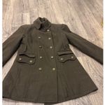 Worthington  Vintage Wool Blend Military Style Double Breasted Button Coat M Photo 5