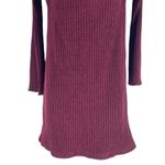 Urban Outfitters Off Shoulder Sweater Dress Lettuce Trim Red Size M Photo 5