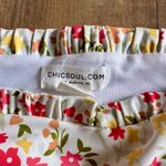 Chic Soul She's Sweet Ivory Floral One Piece Swimsuit Plus Size 3XL Photo 5