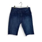 Levi's  553 blue denim capri shorts #denimshorts Photo 3