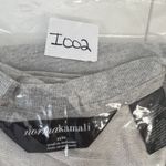 Norma Kamali  Size M Dress V-Neck Sleeveless Sweatshirt Tunic Gray Pocket Women’s Photo 9