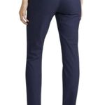 Theory  Women’s Size 8 Navy Blue Thaniel Approach Cotton Stretch Trousers Pants Photo 1