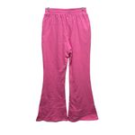 Abela Story + Co Wide Leg Sweatpants Pink Size Medium Photo 4