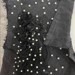 VICI  Collection Kearney Oversize Denim Vest in black Photo 2