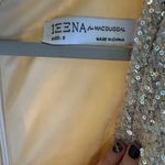 Mac Duggal Ieena 26598 Sequin Sheath Gown Champagne Nude Beige Size 2 NWT Gold Photo 6