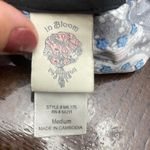 In Bloom ' vibrant multicolor paisley print sleeveless top tunic Med keyhole Photo 5