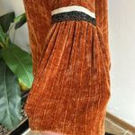 THML Velour Bell Sleeve Burnt Orange Sweater Sz Small NWT Photo 7