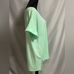 Zenana Outfitters Women’s Pullover Tunic V Neck Mint Green Ribbed Top Shirt Sz XL NWOT Photo 2