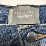 Everlane ' 90s Mid Rise Raw Hem Organic Short Women Sz 27 Blue Classic Preppy NWT Photo 10