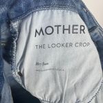 Mother The Looker Crop Jean Women 28 Blue Hey Sun Minimal Skinny Straight Casual Photo 7