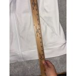 Athleta  Triumph Hoodie Womens‎ L Large White Full Zip Long Sleeve Photo 6