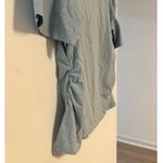 Madewell NWT Side-Cinch Puff-Sleeve Tee Feather Blue Size Large Photo 3