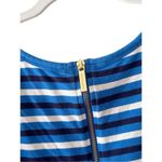 Michael Kors MICHAEL  T Shirt Striped Blue Black White Sheath Dress Size Large Photo 5
