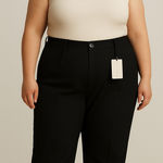 Pull&Bear Black Label Black Dress Pants XXL Photo 0