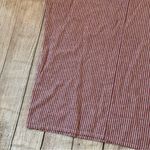 Bryn Walker Size Small Red White Stripe Oversized Short Sleeve Blouse Photo 4