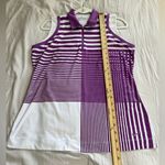 Nike golf Purple and White Patterned Tank Top Photo 5
