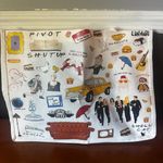 Friends TV Show Sitcom Fan Popular Quotes Canvas Tote Bag Reusable White Photo 0