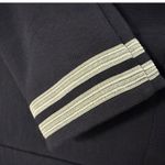 Ralph Lauren Lauren Navy Knit Nautical Jacket Anchor Button Double Breasted Sz S Photo 4