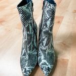 Pretty Little Thing Snakeskin Booties Photo 4