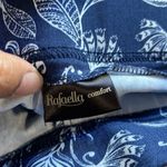 Rafaella  Comfort Navy White Pull-On Crop 22" Inseam Pants Size 10 EUC #4826 Photo 3