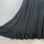 Urban Outfitters UO Gabby Black Ruffle High Neck Flowy Prairie Mini Dress S new Photo 6