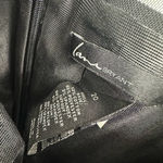 Lane Bryant size 20 black sleeveless peplum style dress lasercut rear zip Photo 5