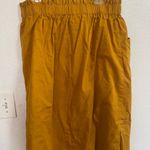 Live 4 Truth  button down skirt XL mustard yellow Photo 2