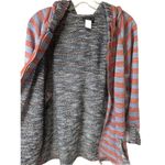 Park Lane Lark Lane Hoodie Striped Full Zip With Pockets Size 2XL Multicolor Striped Photo 8