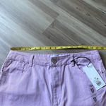 Refuge denim mom jeans High rise ankle Lavender Womens size 13 Straight Juniors Photo 4
