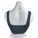 Aritzia Babaton Black Sleeveless Sculpt Rib Corset Bustier Tank Crop Top Size S Photo 1