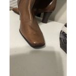 A.n.a Brown Leather Tall Knee High Heel Riding Boots Womens Size 8.5 Photo 5