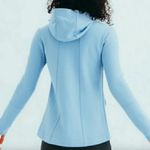 APL Perfect Wool Hoodie Full Zip Powder Blue Woolmark Jacket M. Photo 6