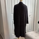 Banana Republic ribbed lightweight Duster Charcoal Gray Knit Cardigan Photo 5