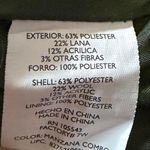 Daisy Fuentes Vintage Green Wool Blend Tweed Blazer Photo 5