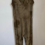Raquel Allegra Jersey Shortsleeve Jumpsuit in Army Green Size 0 = US XS Photo 2