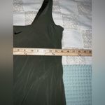 Nike  Womens Bliss Luxe Training Dress DA0155 Size Small Tennis Golf Olive Green Photo 3