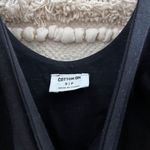 Cotton On Black Tank Top Cropped Photo 2
