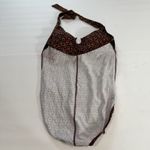 Lands End Geometric Halter Soft Cup One Piece Swimsuit Size 14 Photo 8