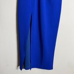 Hello Molly Love in the Night Midi Dress Women's 2 Blue Party Cocktail Slit NWT Photo 8