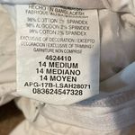 Lee Women’s Total Freedom White Classic Utility Bermudas Shorts Photo 5