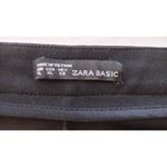 Zara Basic Women Pants Size XL Polyester Black Photo 4