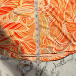 AUW  Orange Short Sleeve Blouse Size 2X Photo 6