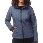 Free Country NEW  Faux Fur Lined Soft Shell Blue Moon Hooded Jacket Women's M Photo 0