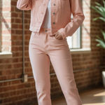 Levi's NWT Levi’s Premium High Loose Taper Fit Jeans In Peach Color 32X29 Photo 0